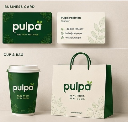Pulpa cup and bag
