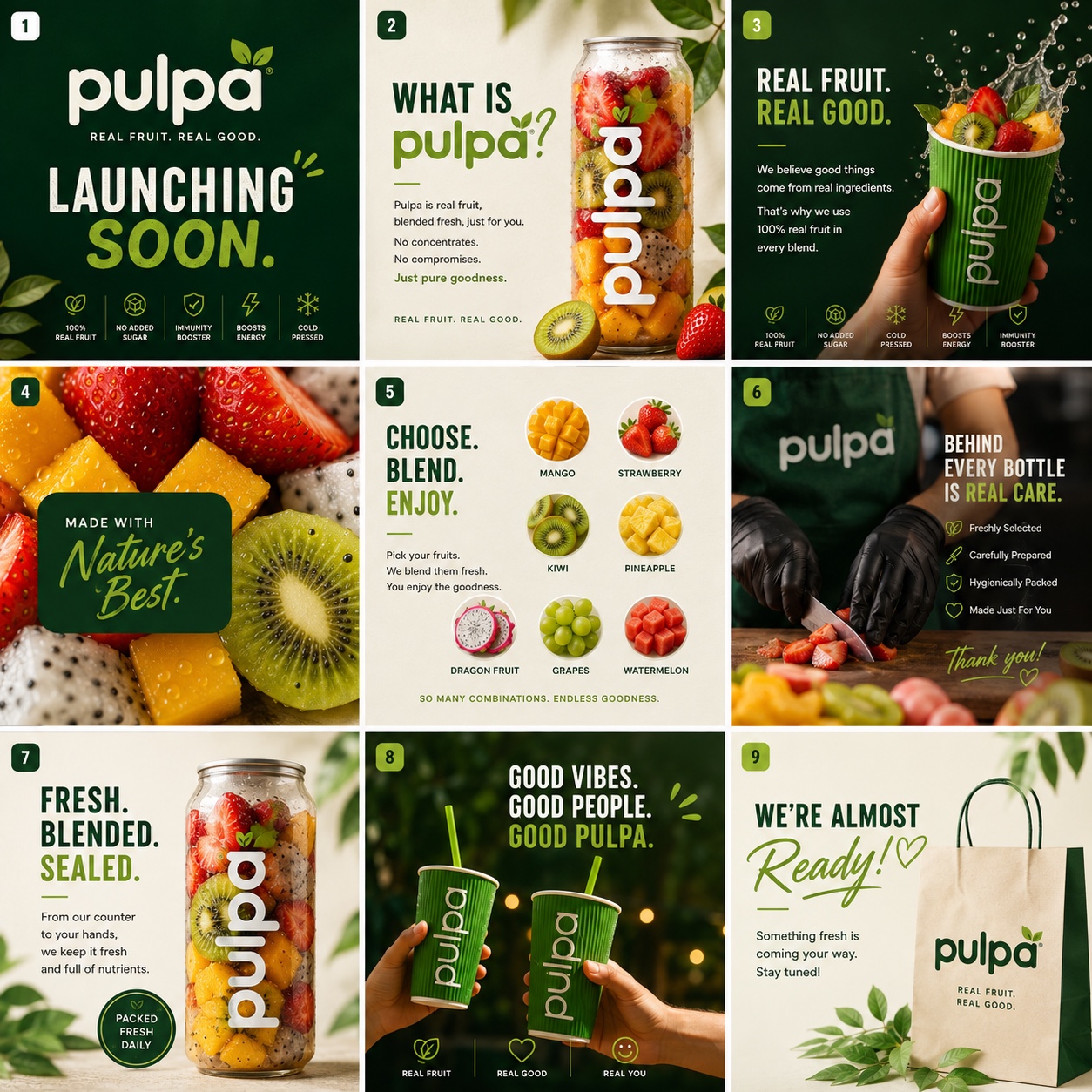 Pulpa social media campaign